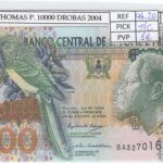 BILLETE SANTO TOME Y PRINCIPE 10.000 DROBAS 2004 P-66c SIN CIRCULAR