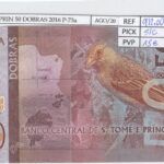 BILLETE SANTO TOME Y PRINCIPE 50 DOBRAS 2016 P-73a SIN CIRCULAR