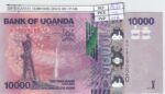BILLETE UGANDA 10.000 SHILLINGS 2011 P-52b FECHA RARA SIN CIRCULAR
