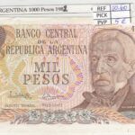 BILLETE ARGENTINA 1.000 PESOS 1982 P-304d.1