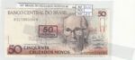 BILLETE BRASIL 50 CRUZADOS NUEVOS 1990 P-223