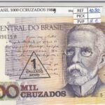 BILLETE BRASIL 1.000 CRUZADOS 1989 P-216b