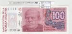 BILLETE ARGENTINA 100 AUSTRALES 1989 P-327c