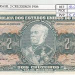 BILLETE BRASIL 2 CRUZEIROS 1956 P-157Аb