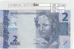 BILLETE BRASIL 2 REAIS 2013P-252a  N01552