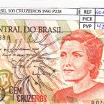 BILLETE BRASIL 100 CRUZEIROS 1990 P-228 N01891