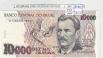 BILLETE BRASIL 10.000 CRUZEIROS 1993 P-233c N01895