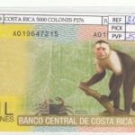 BILLETE COSTA RICA 5.000 COLONES P-276a N01998