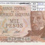 BILLETE ARGENTINA 1.000 PESOS 1976 P-304a N02046