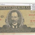 BILLETE CUBA 1 PESO 1968 P-102a.2