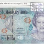 BILLETE ISLAS CAIMAN 1 DOLAR 2010 P-38a SIN CIRCULAR