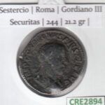 CRE2894 MONEDA ROMANA SESTERCIO VER DESCRIPCION EN FOTO