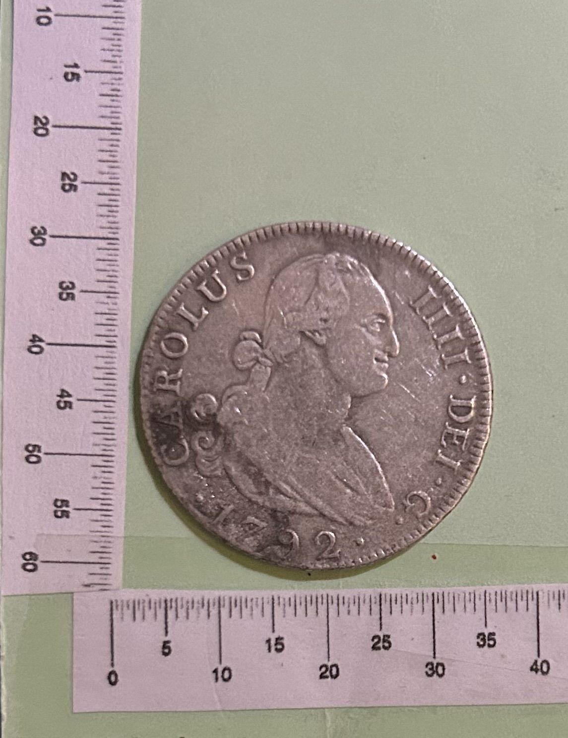 imagen-13-18049.jpg CRE2907 MONEDA ESPAÑA CARLOS IV 4 REALES 1792 MADRID PLATA - Imagen 1