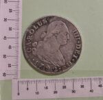 CRE2908 MONEDA ESPAÑA CARLOS IV 4 REALES 1792 MADRID PLATA