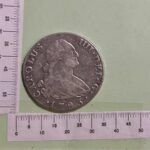 CRE3273 MONEDA ESPAÑA CARLOS IV 4 REALES 1793 MADRID PLATA