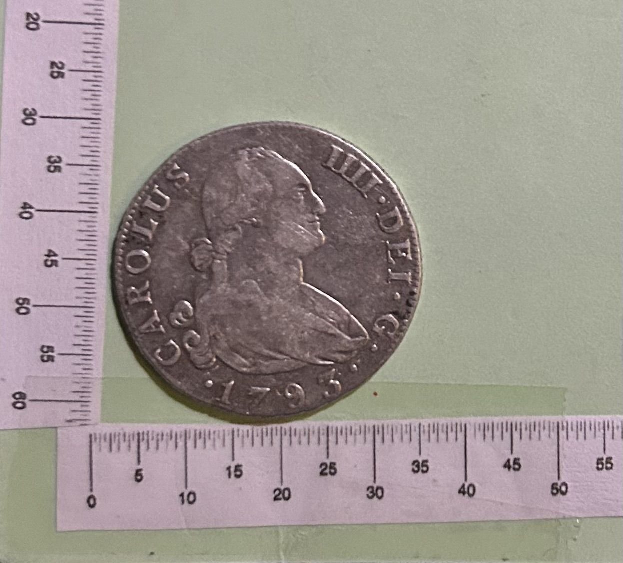 imagen-13-18070.jpg CRE3273 MONEDA ESPAÑA CARLOS IV 4 REALES 1793 MADRID PLATA - Imagen 1