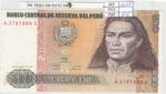 BILLETE PERU 500 INTIS 1987 P-134b