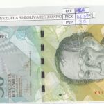 BILLETE VENEZUELA 50 BOLIVARES 2009 P-92d