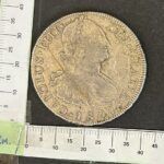 CRE3124 MONEDA ESPAÑA CARLOS IV 8 REALES 1802 POTOSI PLATA MBC