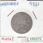 CR2271 MONEDA MARRUECOS 1321 PLATA MBC