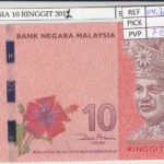 BILLETE MALASIA 10 RINGGIT 2011 P-53a.1
