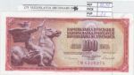 BILLETE YUGOSLAVIA 100 DINARAS 1986 P-90c