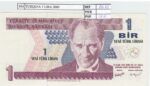 BILLETE TURQUIA 1 LIRA 2005 P-216