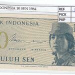 BILLETE INDONESIA 10 SEN 1964 P-92a