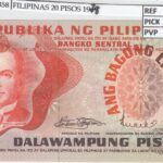 BILLETE FILIPINAS 20 PISOS 1978 P-162A