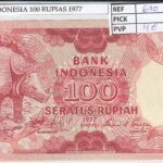 BILLETE INDONESIA 100 RUPIAS 1977 P-116