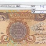 BILLETE IRAQ 1000 DINAR 2003 P-93a