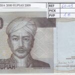 BILLETE INDONESIA 2000 RUPIAS 2009 P-148a