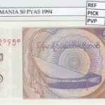 BILLETE BIRMANIA 50 PYAS 1994 P-68