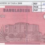 BILLETE BANGLADESH 10 TAKA 2008 P-39Аc