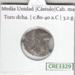 CRE3329 MONEDA ROMANA MEDIA UNIDAD BRONCE VER DESCRIPCION EN FOTO