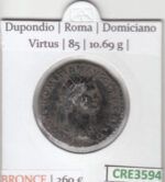 CRE3594 MONEDA ROMANA DUPONDIO BRONCE VER DESCRIPCION EN FOTO