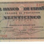 CRBS1235 BILLETE ESPAÑA 25 PESETAS 1938  EBC-