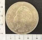 CRBAN354 MONEDA ESPAÑA 5 PESETAS ALFONSO XIII 1892 *18*92 PGM PLATA