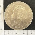 CRBAN354 MONEDA ESPAÑA 5 PESETAS ALFONSO XIII 1892 *18*92 PGM PLATA