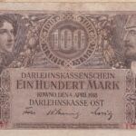 CRBX0342 BILLETE ALEMANIA 100 MARCOS 1918 MBC