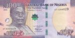 CRBX0366 BILLETE NIGERIA 100 NAIRA 2014 SIN CIRCULAR