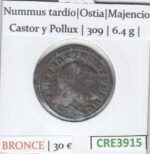 CRE3915 MONEDA NUMMUS TARDIO VER DESCRIPCION EN FOTO
