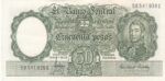 CRBX0412 BILLETE ARGENTINA 50 PESOS 1955-68 EBC