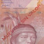 CRBX0421 BILLETE VENEZUELA 10 BOLIVARES 2007 SPECIMEN SIN CIRCULAR