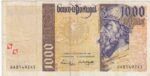 CRBX0450 BILLETE PORTUGAL 1000 ESCUDOS 1996 MBC