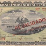 CRBX0460 BILLETE MEXICO 5 PESOS 1914 MBC