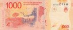CRBX0469 BILLETE ARGENTINA 1000 PESOS 2020 MBC