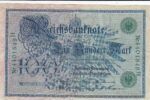CRBX0478 BILLETE ALEMANIA 100 MARCOS 1908 NC