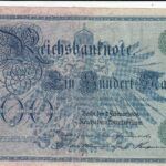 CRBX0478 BILLETE ALEMANIA 100 MARCOS 1908 NC