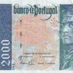 CRBX0540 BILLETE PORTUGAL 2000 ESCUDOS 1995 BC